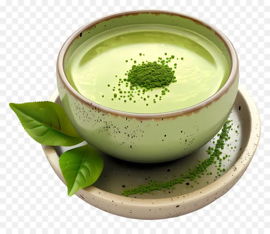 Teh Matcha，Teh Hijau PNG