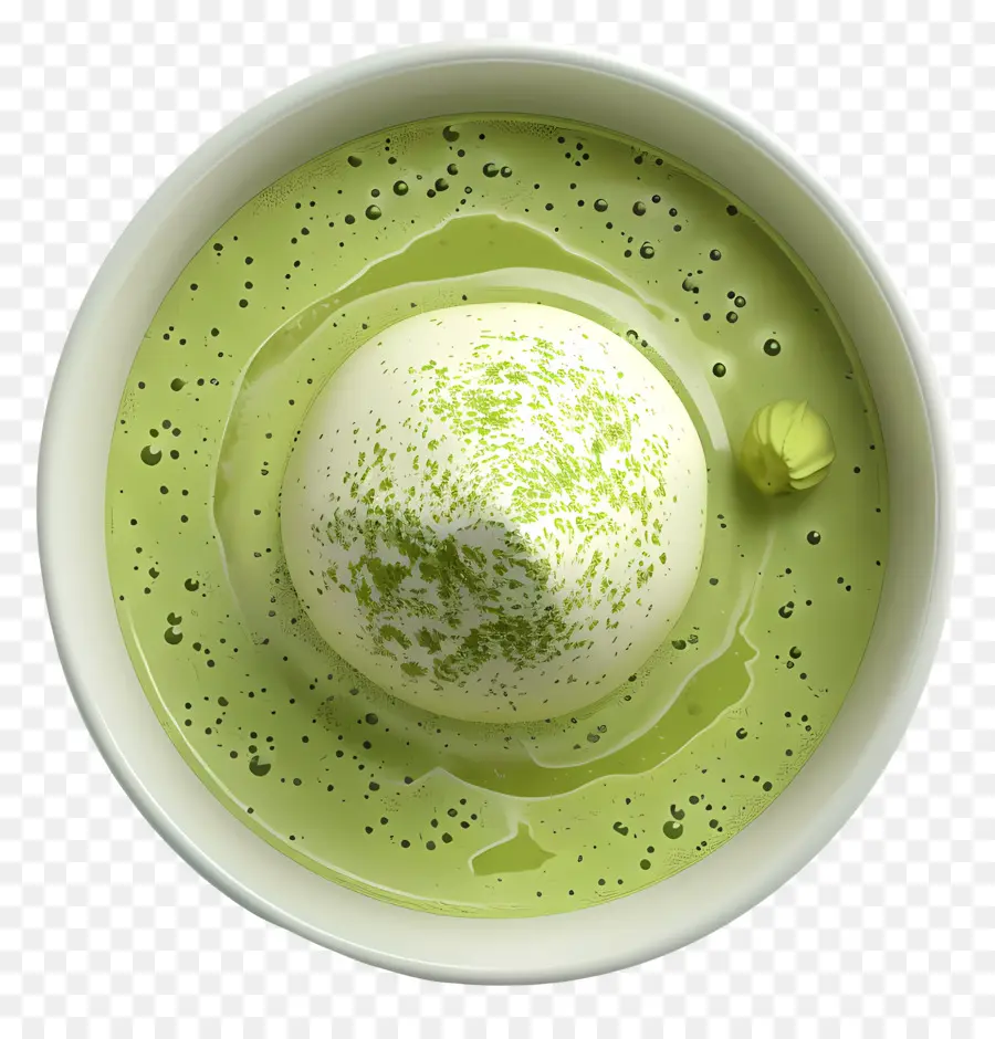 Teh Matcha，Sup Hijau PNG