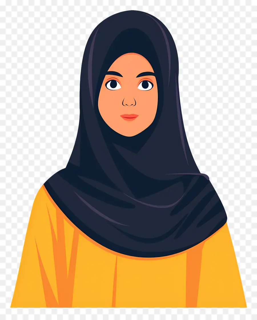 Gadis Berhijab Kartun，Wanita PNG