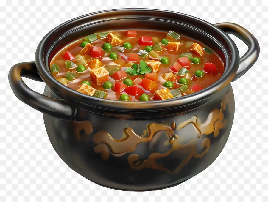 Sup Minestrone，Sup Sayuran PNG