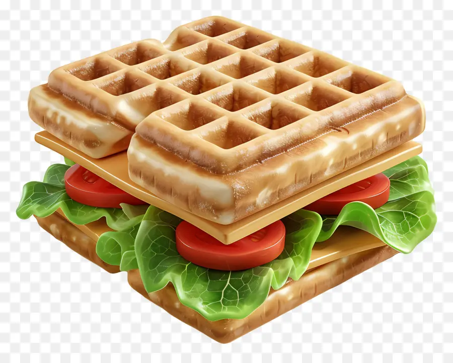 Sandwich Wafel，Omongan PNG