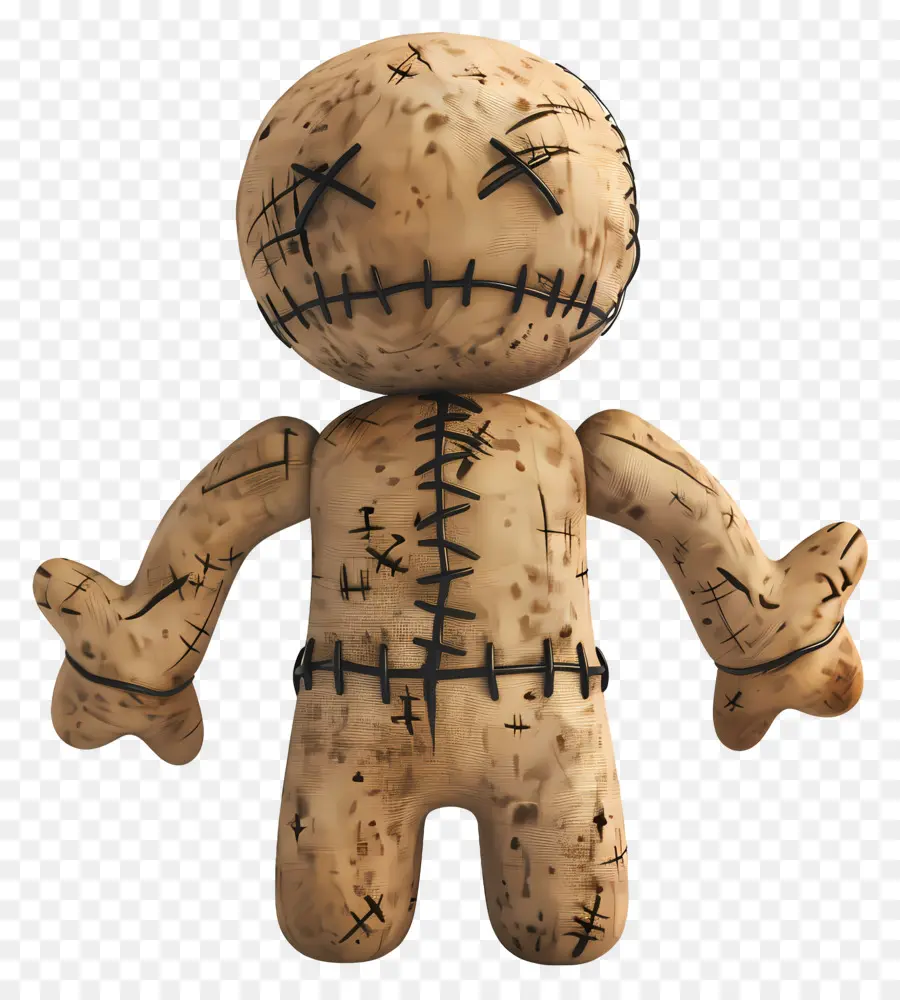 Boneka Voodoo，Boneka Yang Dijahit PNG