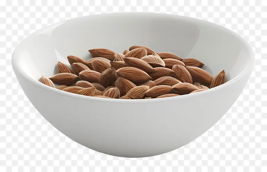 Mangkuk Almond，Semangkuk Almond PNG