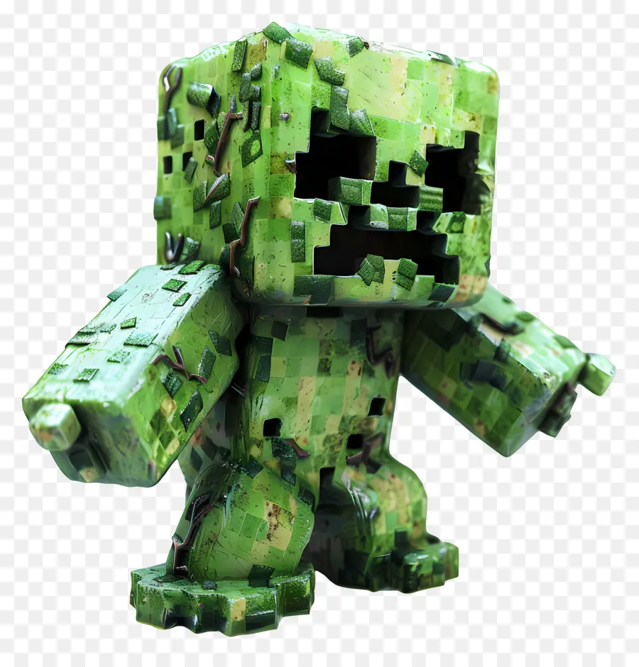 Minecraft Menjalar，Tanaman Menjalar Minecraft PNG