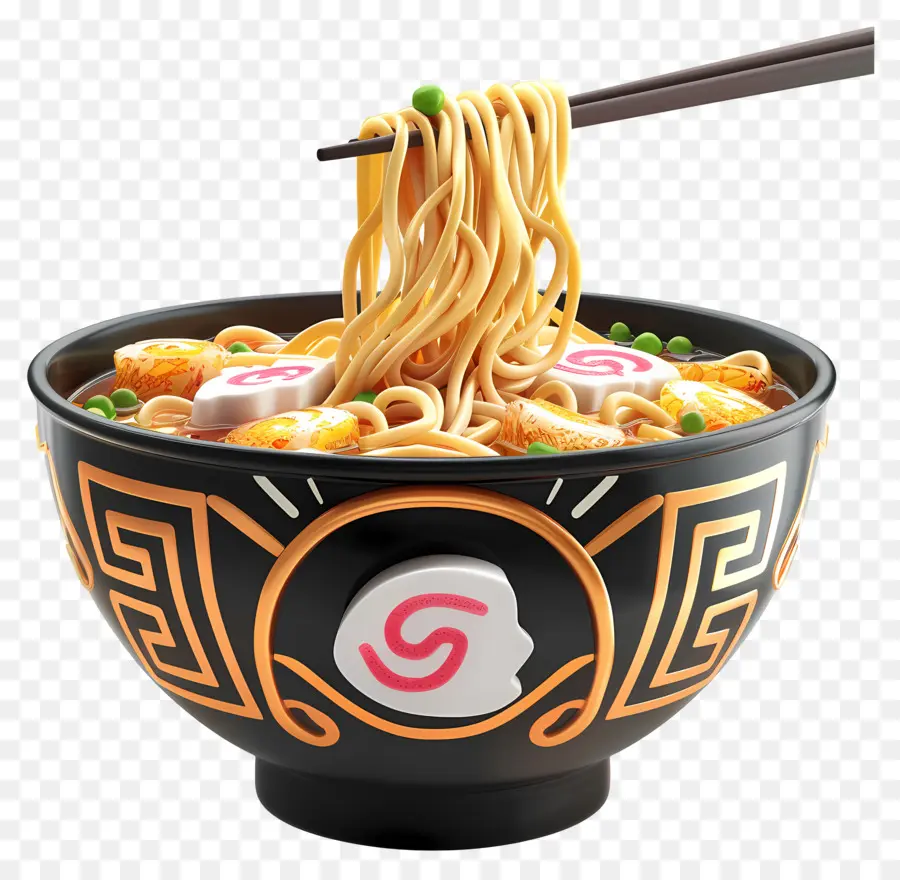 Mangkuk Mie，Ramen PNG