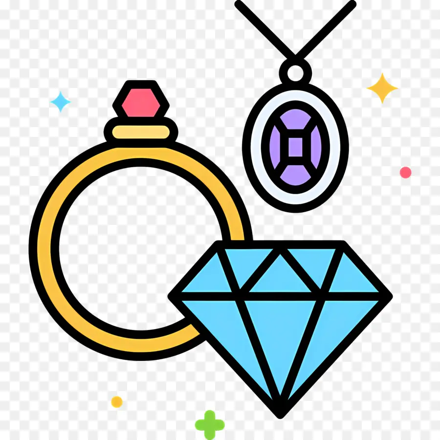 Perhiasan，Cincin PNG