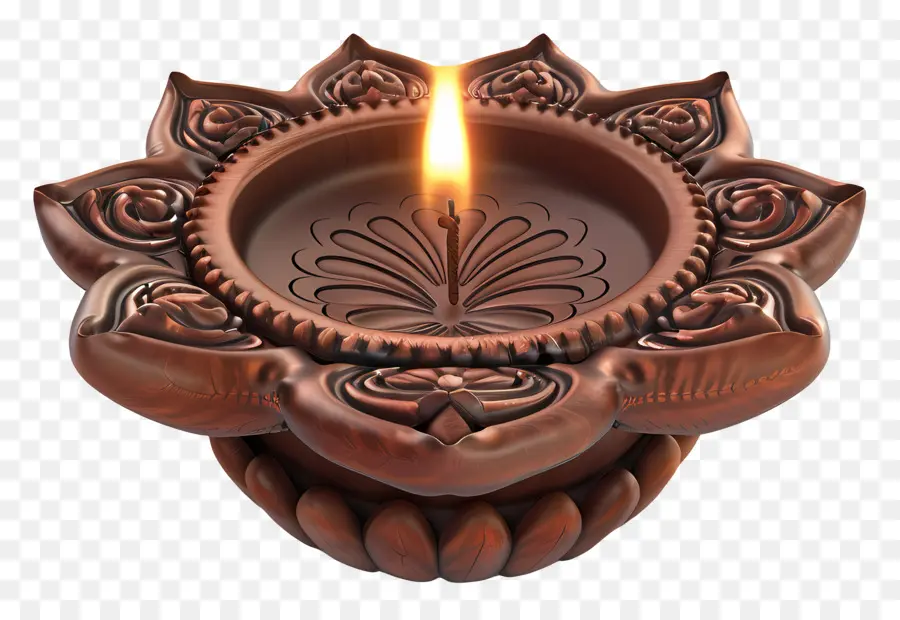 Diwali Diya，Diya PNG