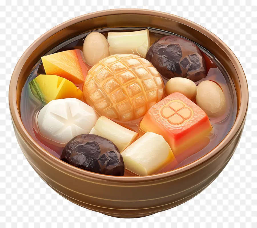 Sup Oden，Semangkuk Makanan PNG