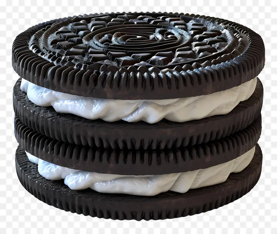 Biskuit Oreo，Kue PNG