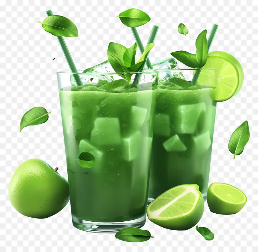 Smoothie Hijau，Kiwi PNG