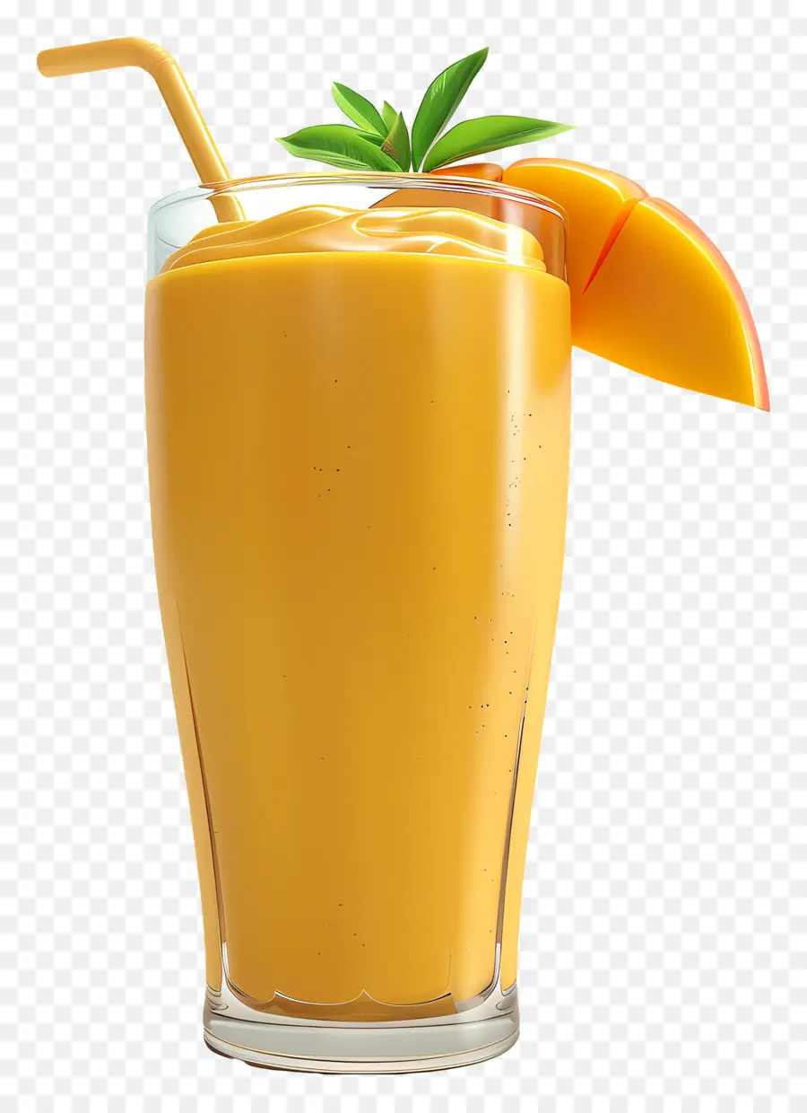 Smoothie Mangga，Jus Jeruk PNG