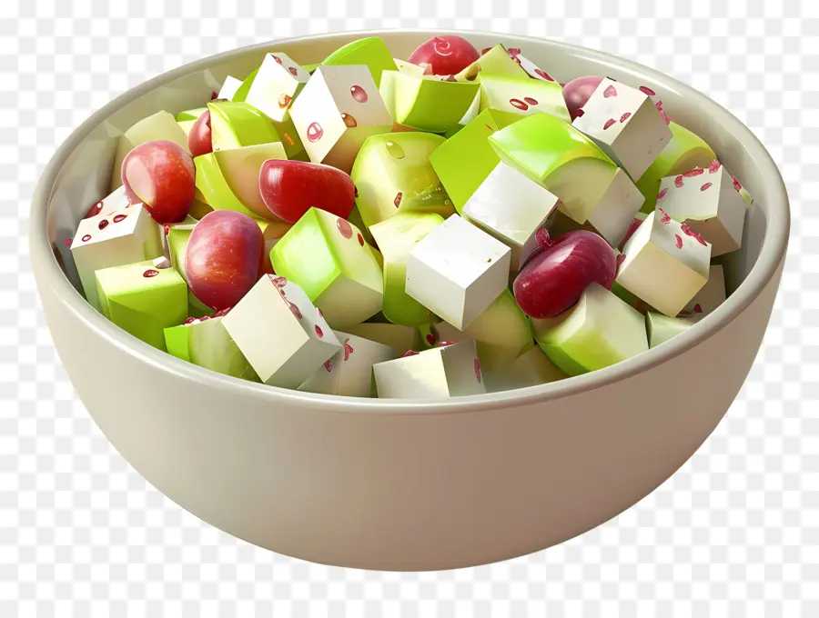 Salad Waldorf，Salad Buah PNG