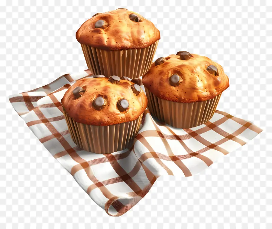 Muffin Labu，Muffin Keping Coklat PNG