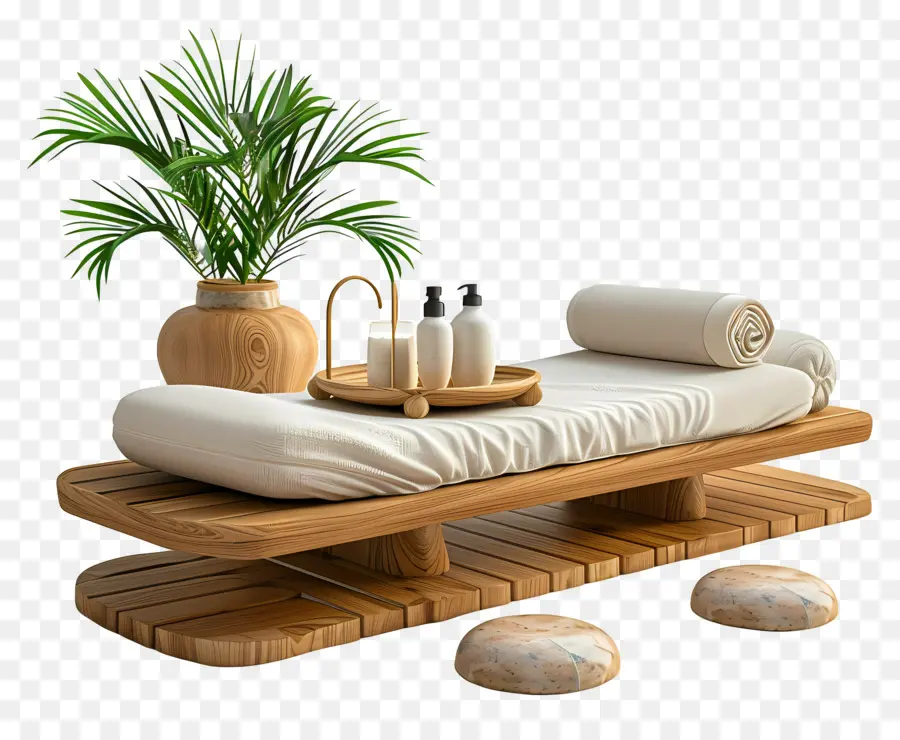 Perawatan Spa，Meja Spa PNG