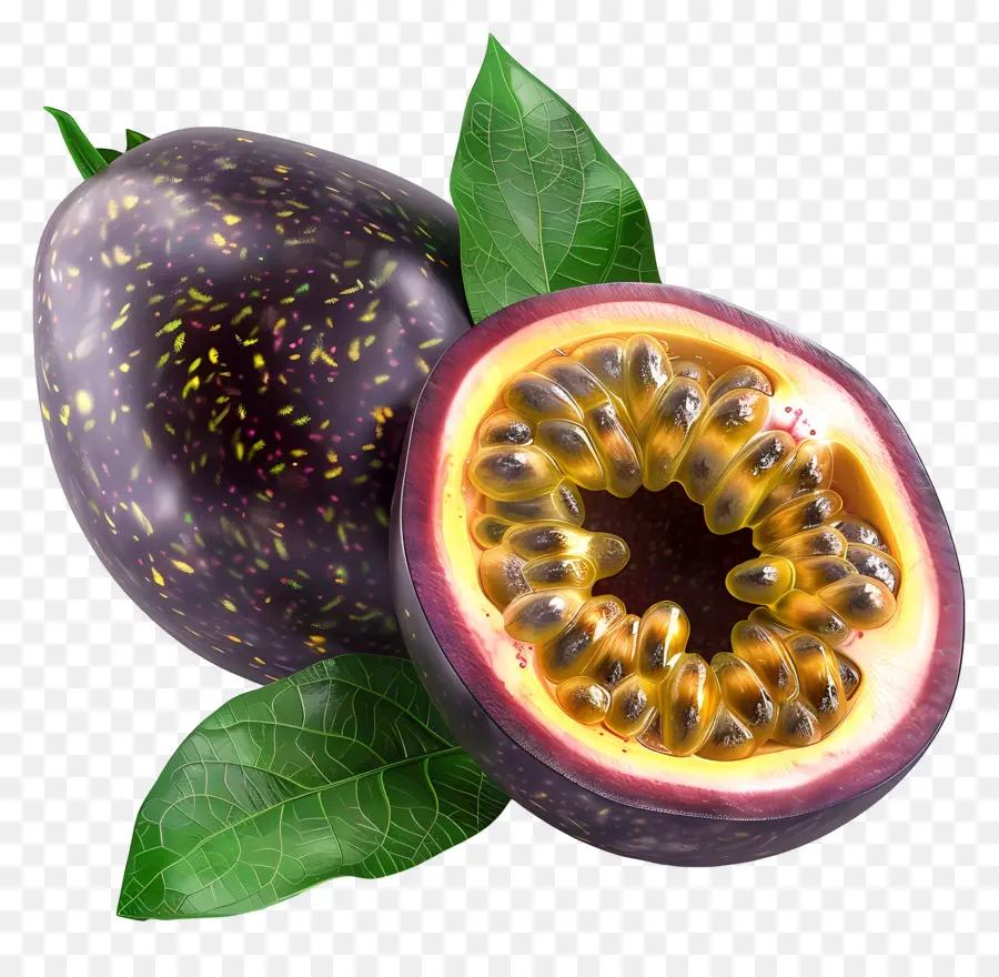 Buah Markisa，Buah Markisa Ungu PNG