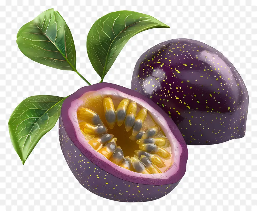 Buah Markisa，Buah Markisa Ungu PNG