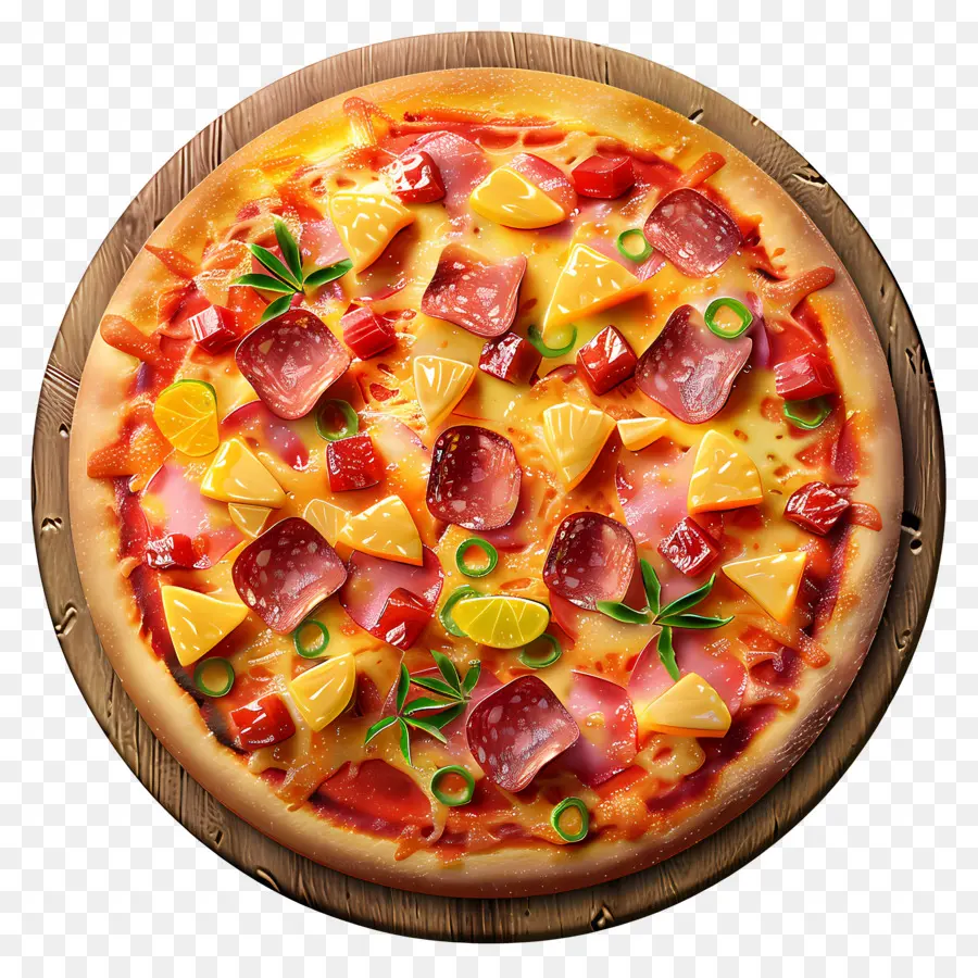 Pizza Hawaii，Pizza PNG