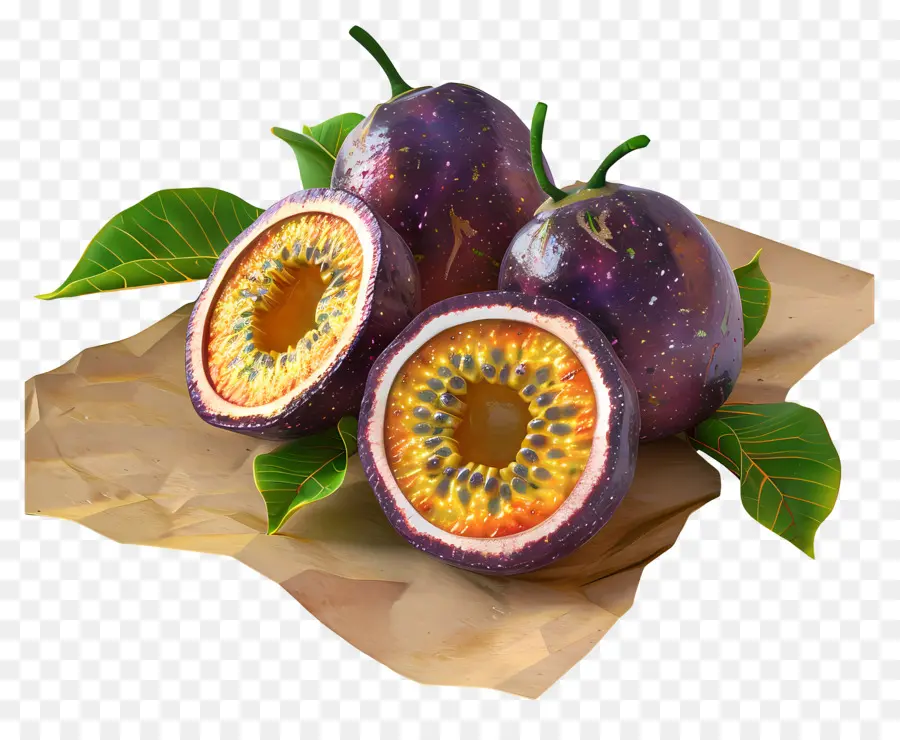 Buah Markisa，Buah PNG