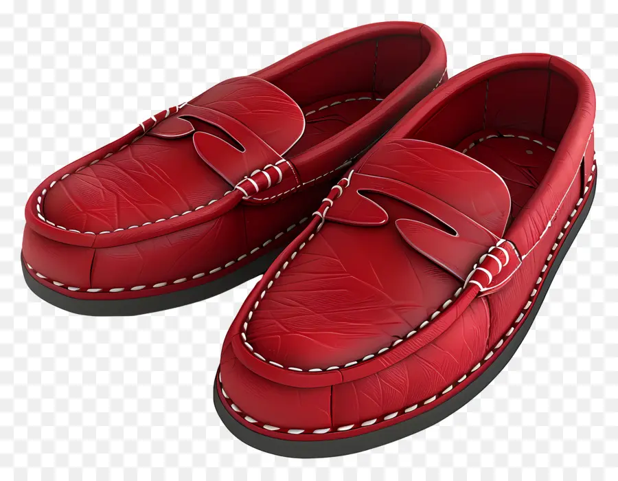 Sepatu Pantofel，Sepatu Merah PNG