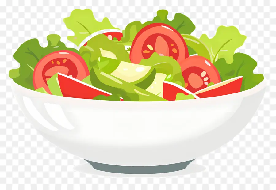 Salad Segar，Salad PNG