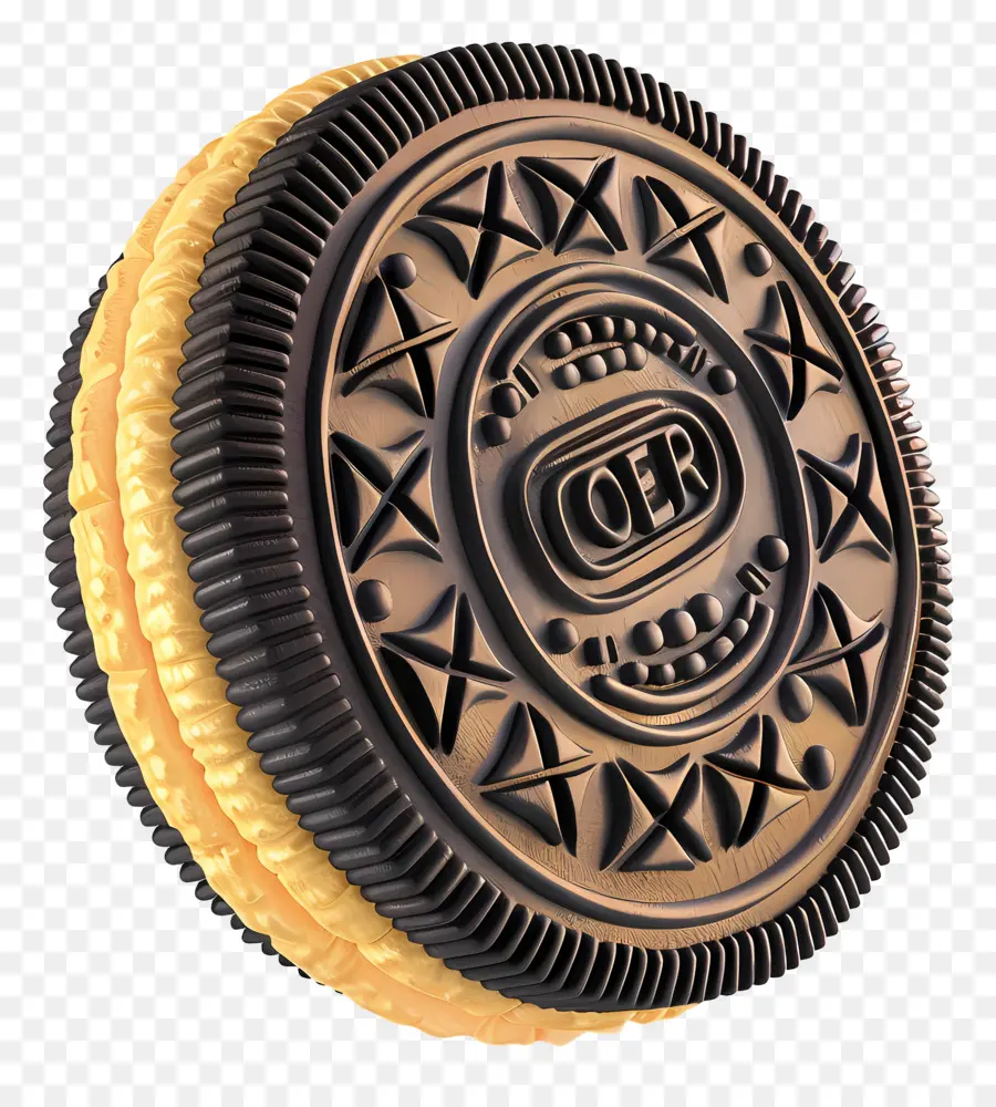 Biskuit Oreo，Kue PNG