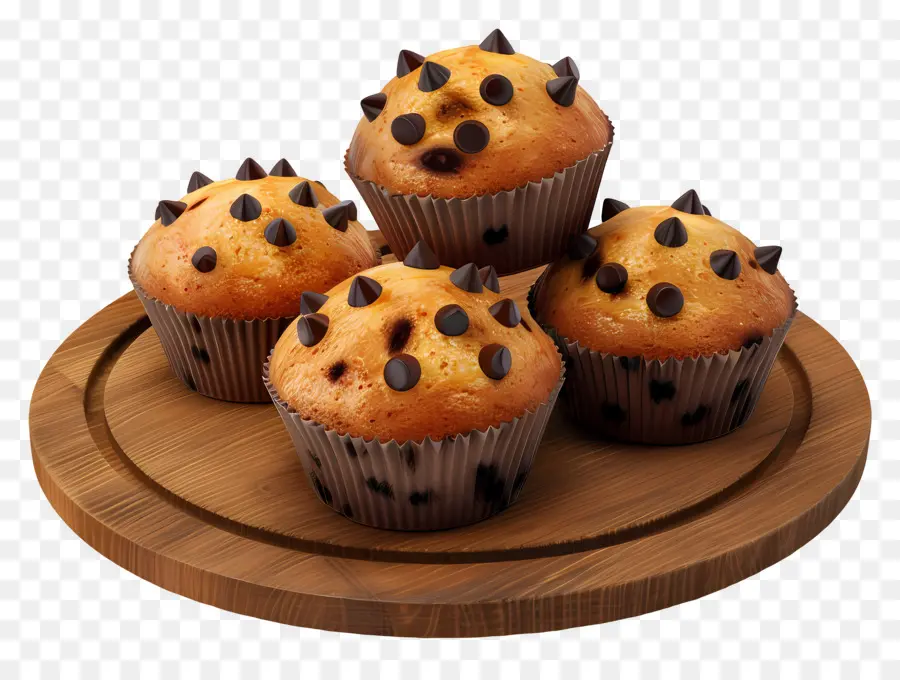 Muffin Keping Coklat，Muffin PNG