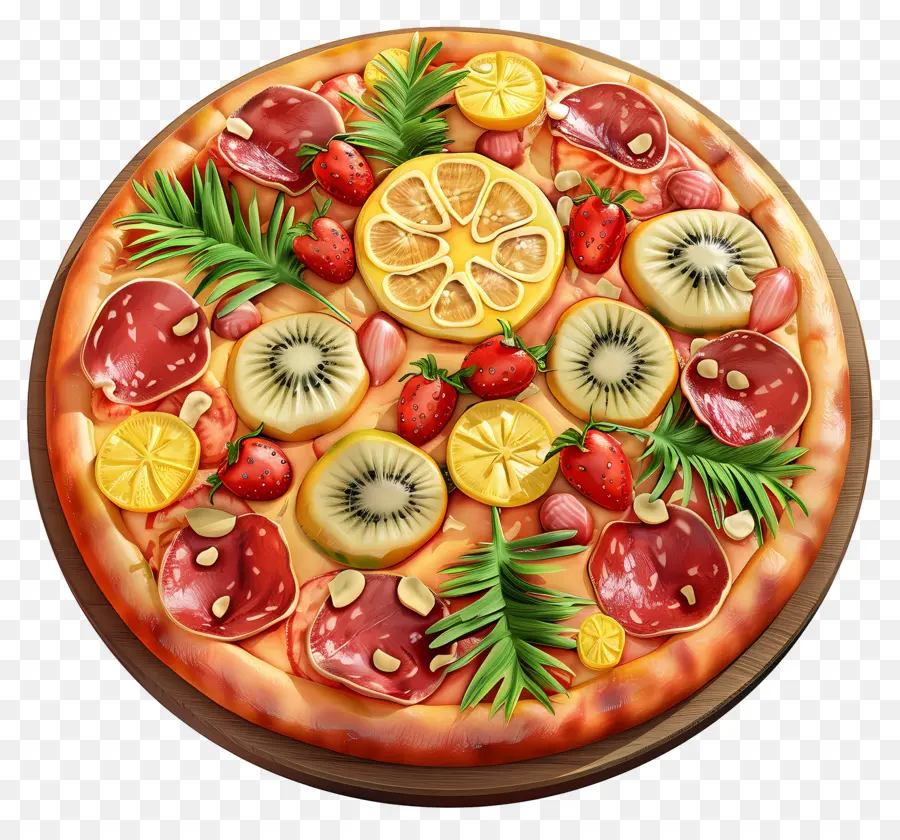 Pizza Hawaii，Pizza PNG