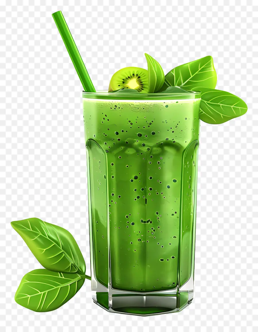 Smoothie Hijau，Jus Hijau PNG