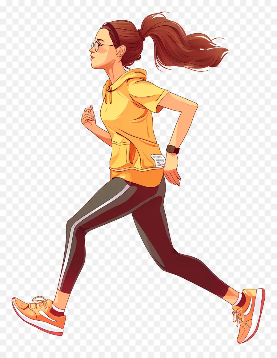 Wanita Jogging，Wanita Berlari PNG