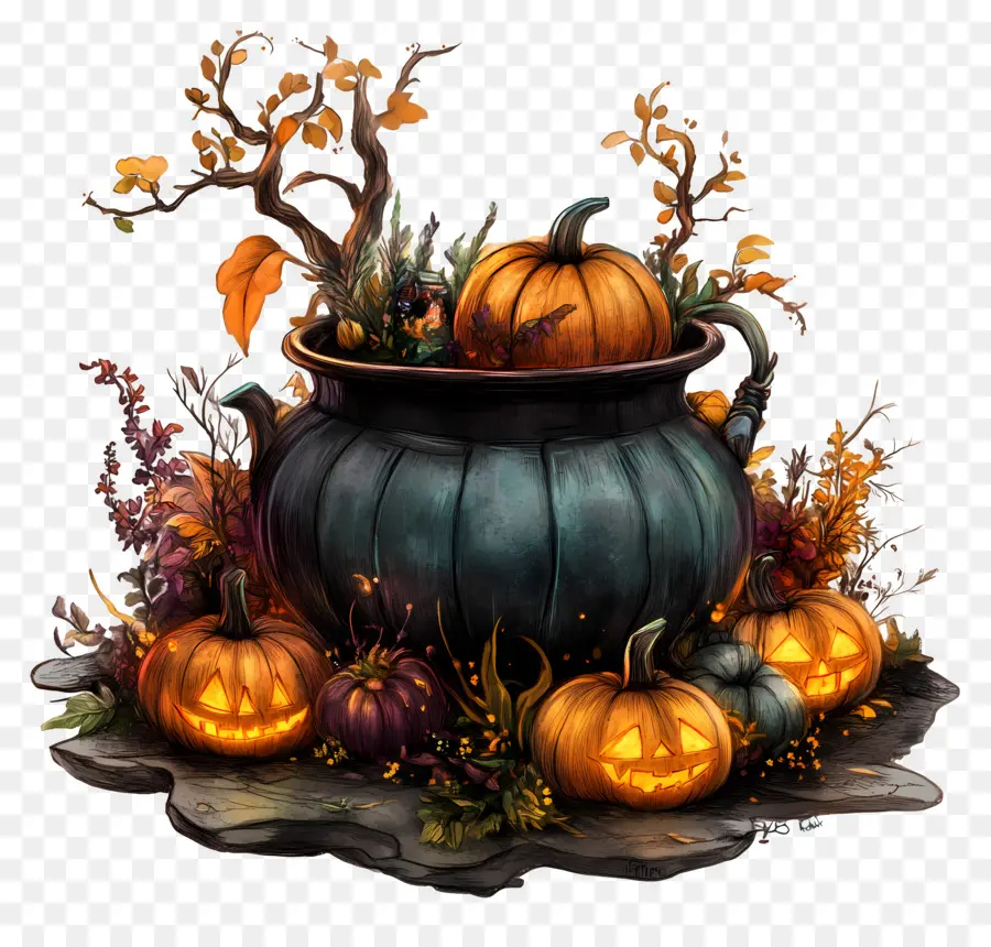 Samhain，Dekorasi Halloween PNG