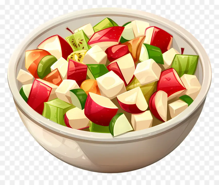 Salad Waldorf，Salad Buah PNG