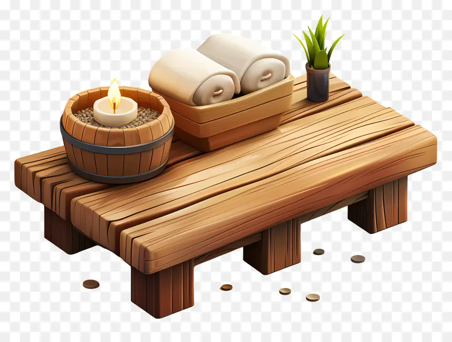 Perawatan Spa，Meja Spa PNG