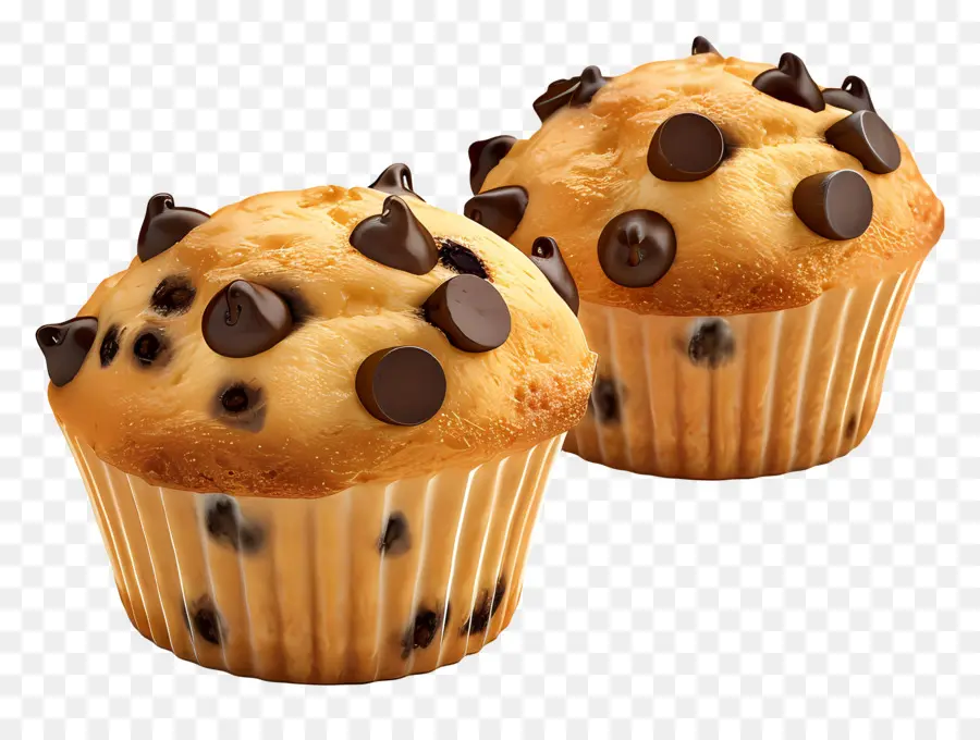 Muffin Keping Coklat，Muffin Coklat PNG