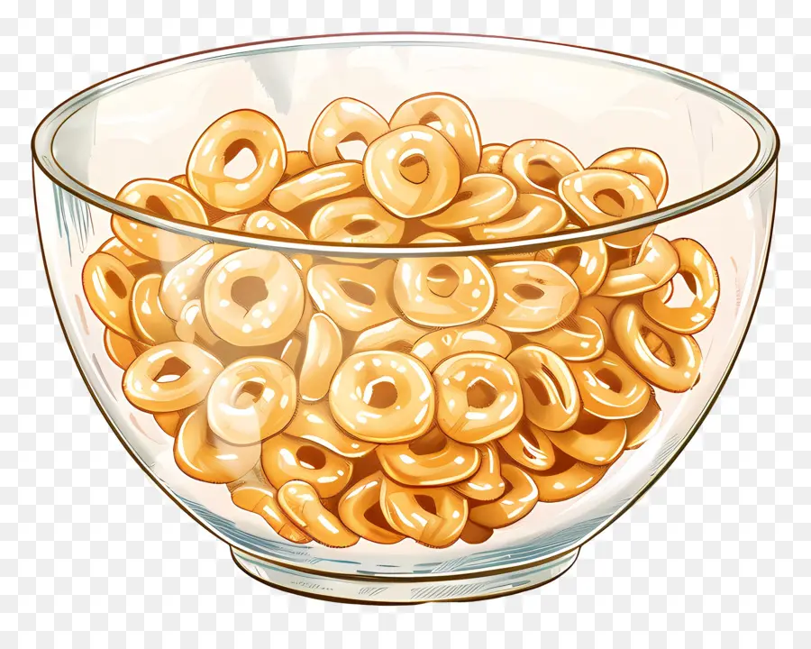 Semangkuk Cheerios，Mangkuk Sereal PNG