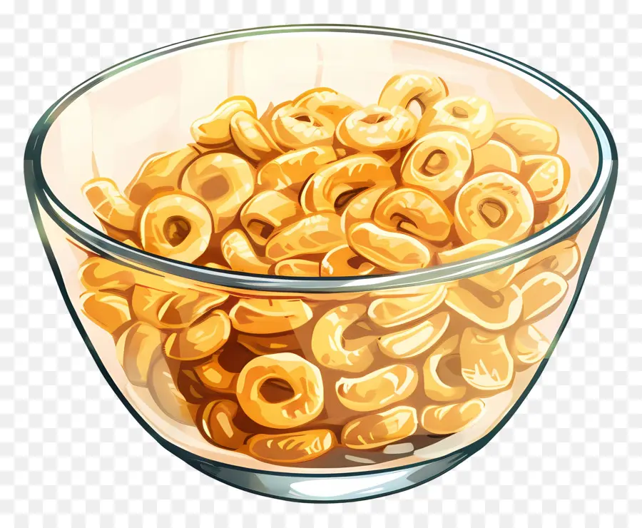 Semangkuk Cheerios，Mangkuk Sereal PNG