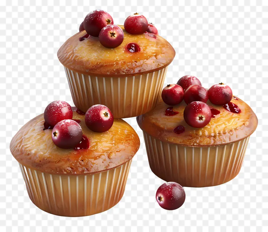 Muffin Cranberi，Muffin Beri PNG