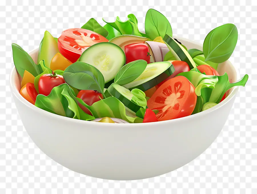 Salad Segar，Salad PNG