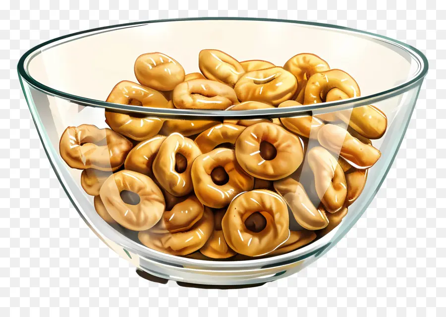 Semangkuk Cheerios，Semangkuk Bagel PNG