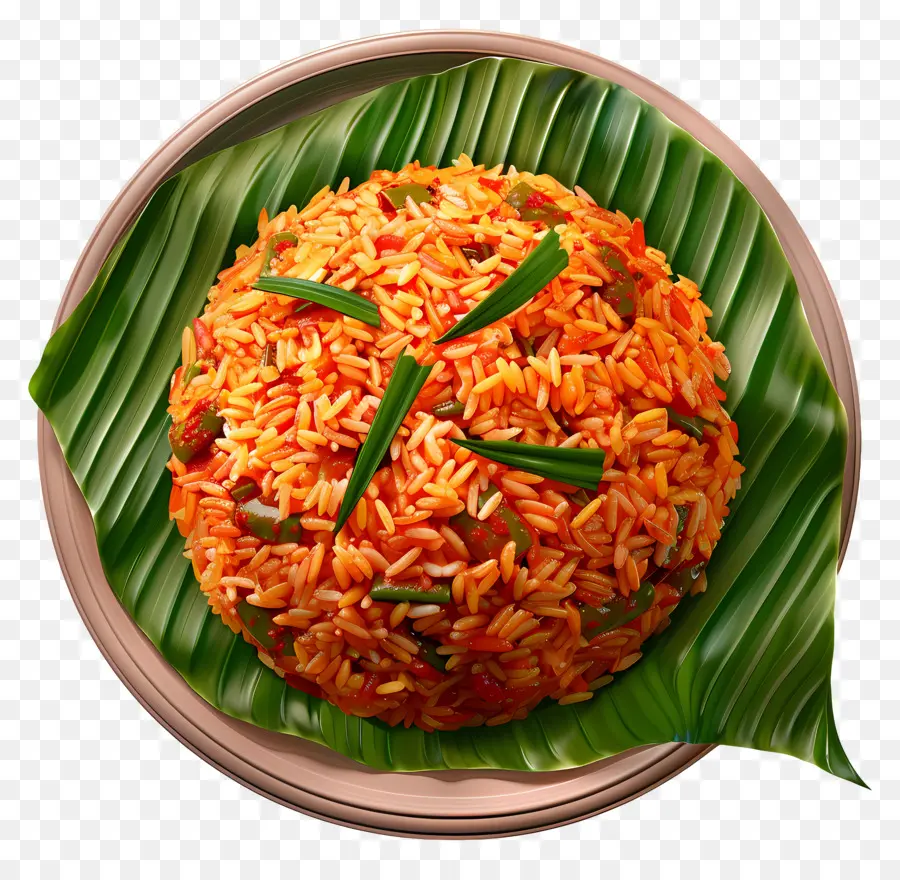 Nasi Jollof，Beras PNG