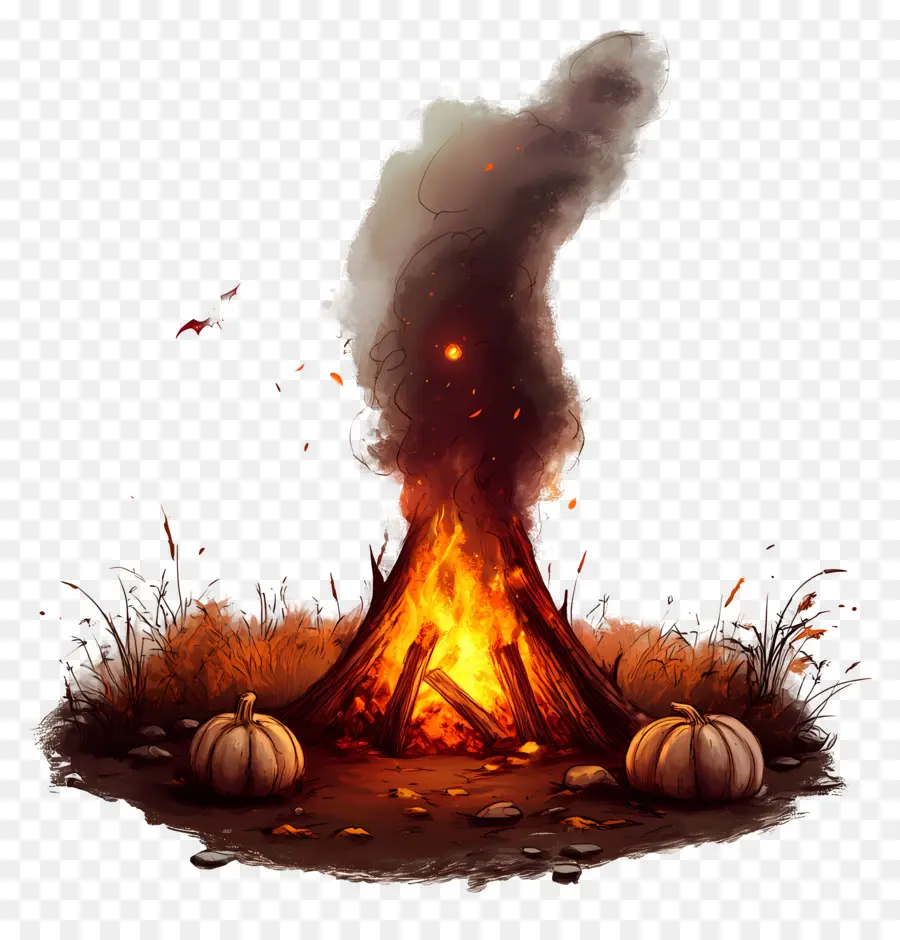 Samhain，Api Unggun PNG