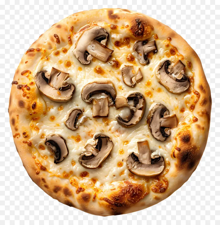 Pizza Jamur，Pizza PNG