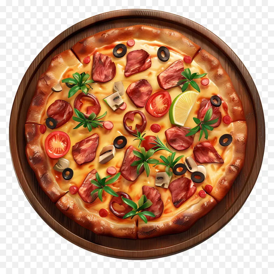 Pizza Hawaii，Pizza PNG