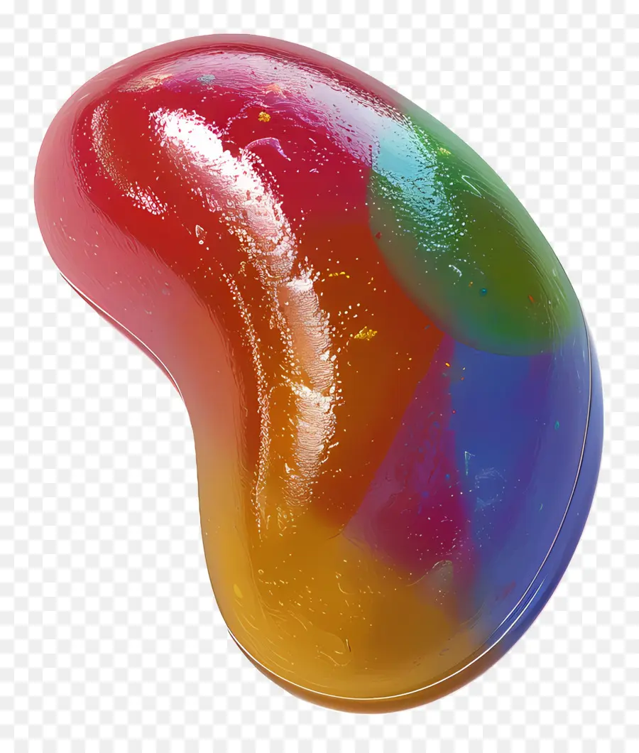 Kacang Jeli，Jelly Bean Berwarna Warni PNG