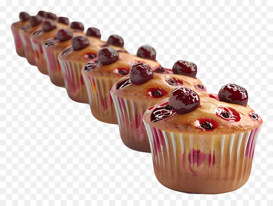 Muffin Cranberi，Muffin Beri PNG