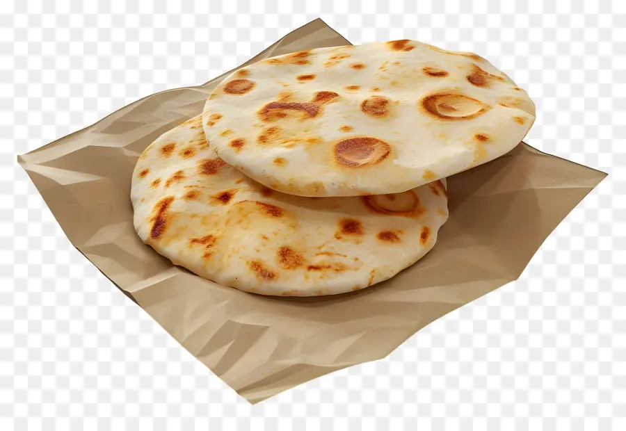 Roti Pita，Roti Pipih PNG