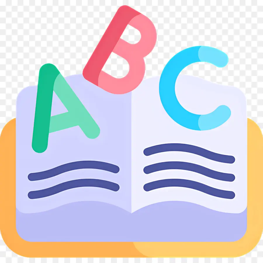 Buku Terbuka，Buku Abc PNG