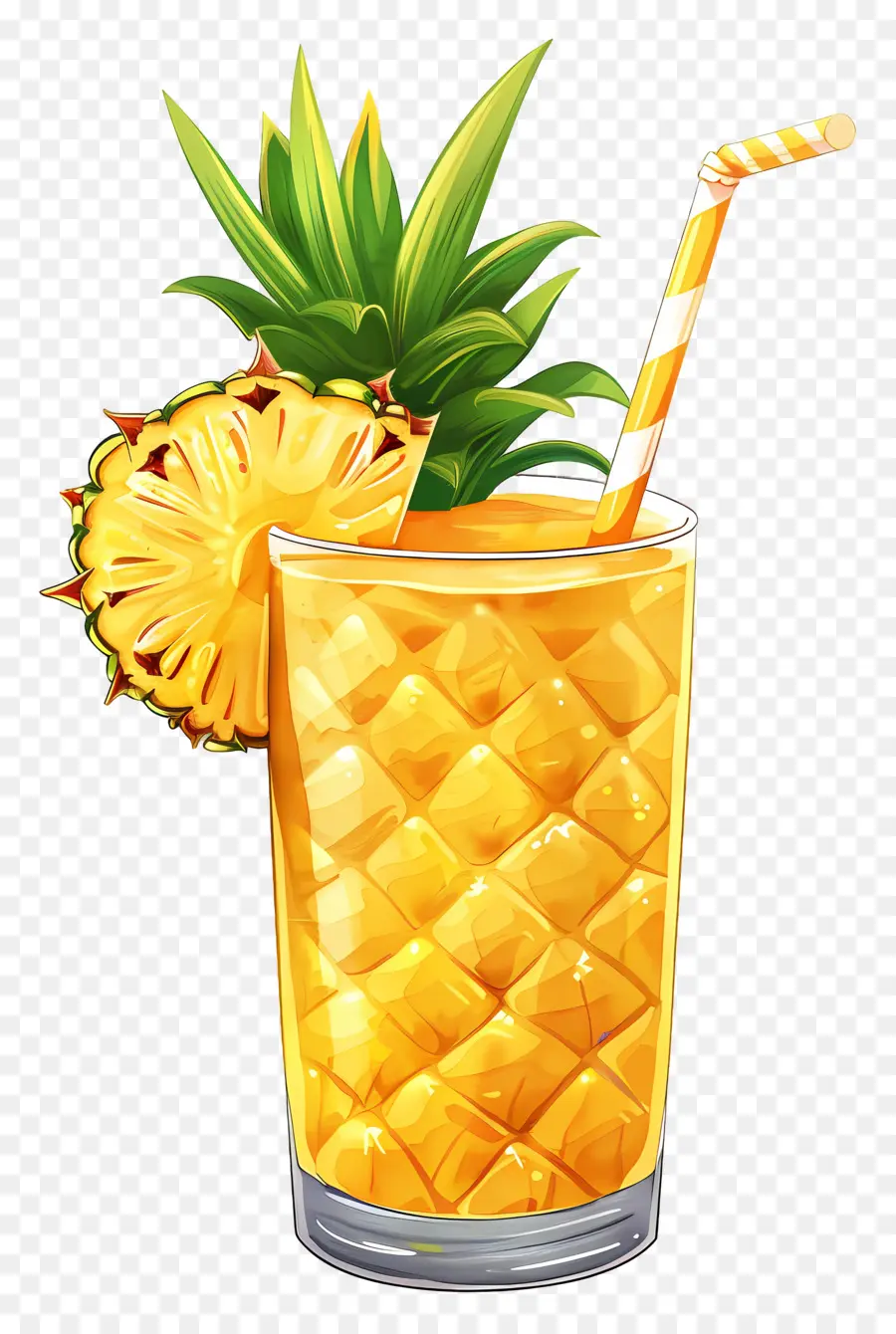 Jus Nanas，Minuman Nanas PNG