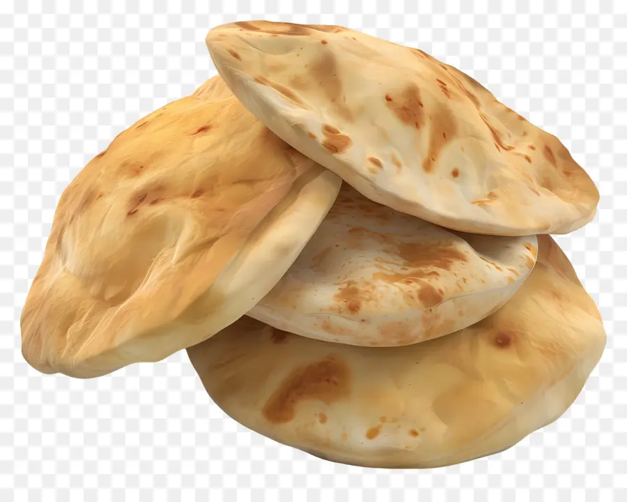 Roti Pita，Roti Pipih PNG