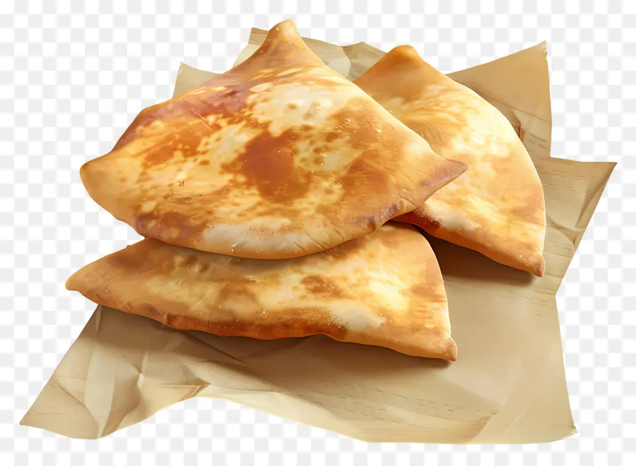 Roti Pita，Samosa PNG