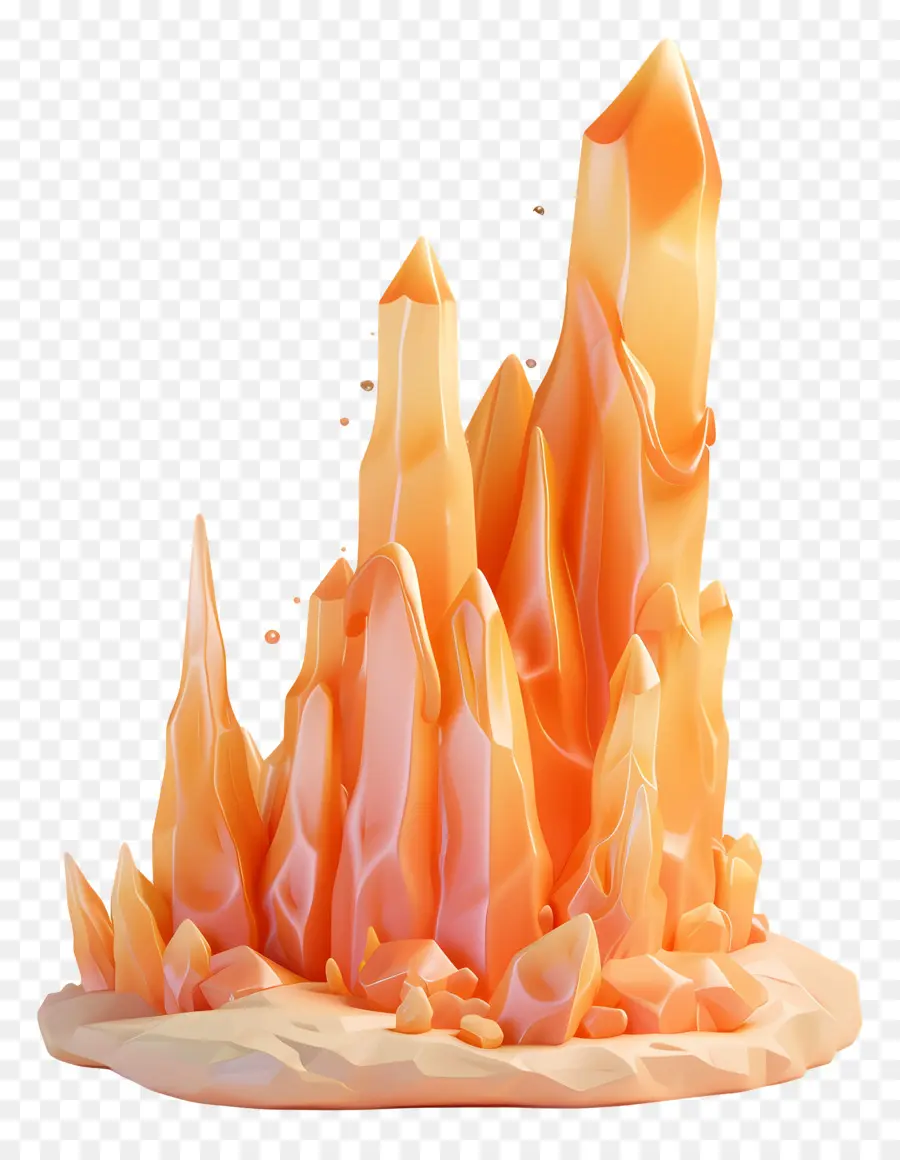 Stalaktit Stalagmit，Kristal PNG